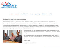 Tablet Screenshot of infodelmare.nl